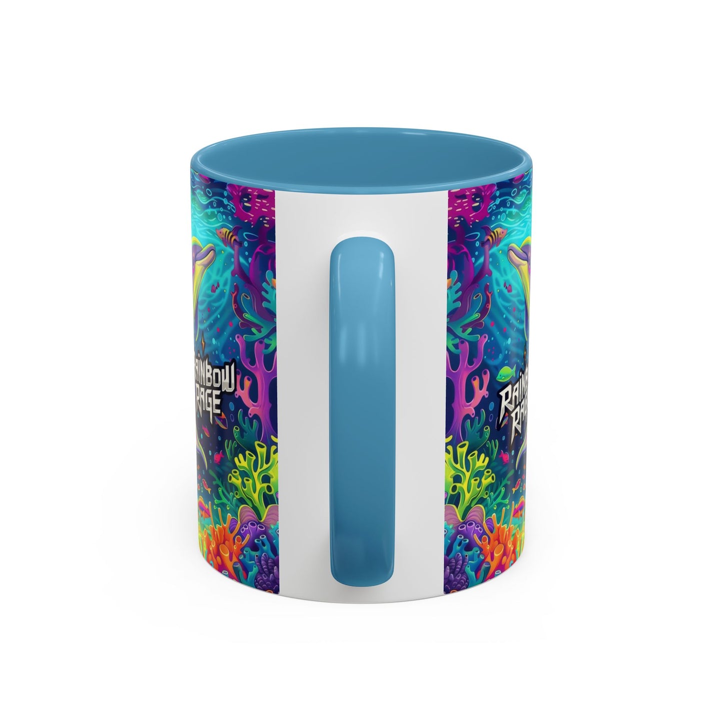 Rainbow Rage Ocean Vibes - Mug
