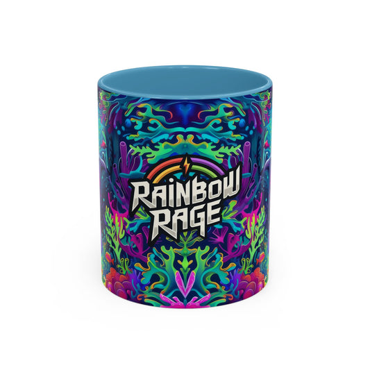Rainbow Rage Ocean Vibes - Mug