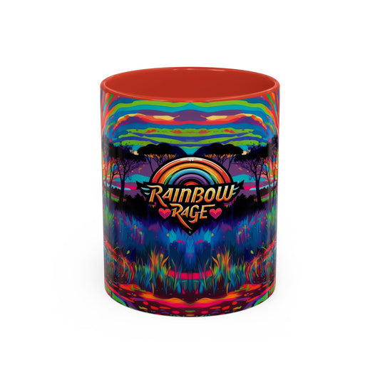 Rainbow Rage Safari - Mug