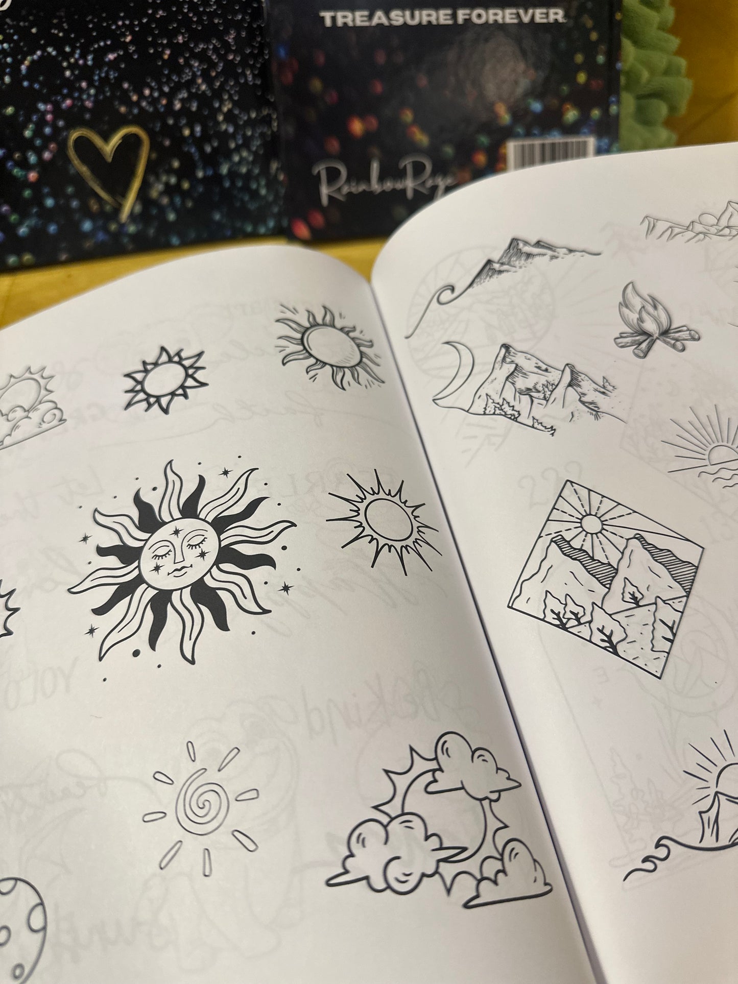 Tiny Tattoo Hardcover Journal