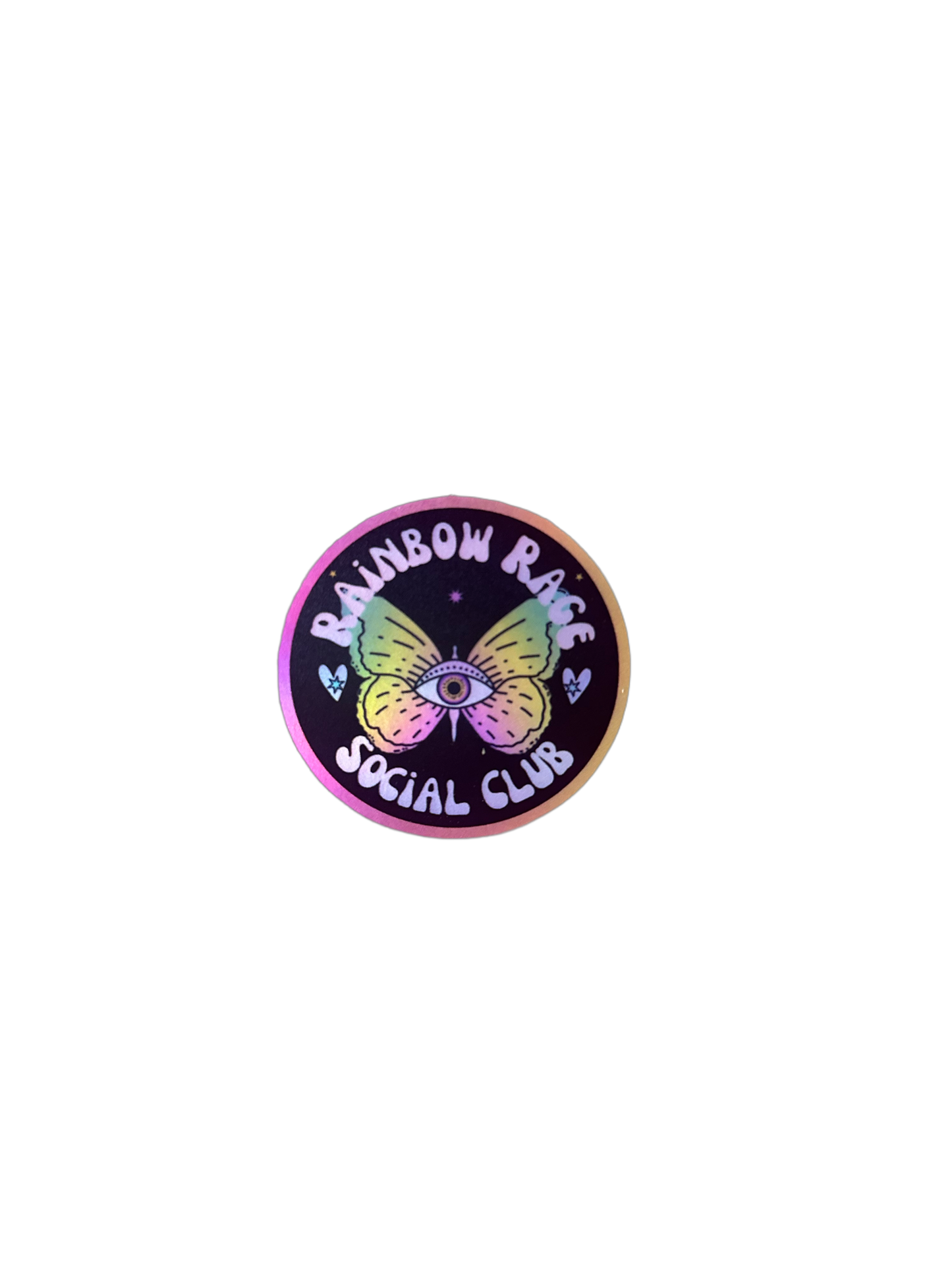 Rainbow Rage Social Club Sticker