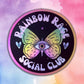 Rainbow Rage Social Club Sticker